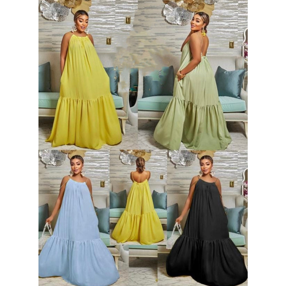 Sleeveless Maxi Dress — YELLOW SUB TRADING