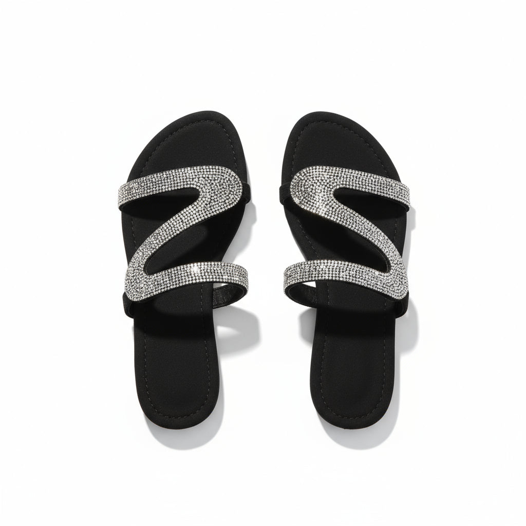 Z-Shaped Gliter Flipflop