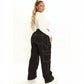 Low Rise Pocket Straight Leg Jeans Trousers