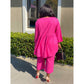 Irregular Top &  Trousers Set