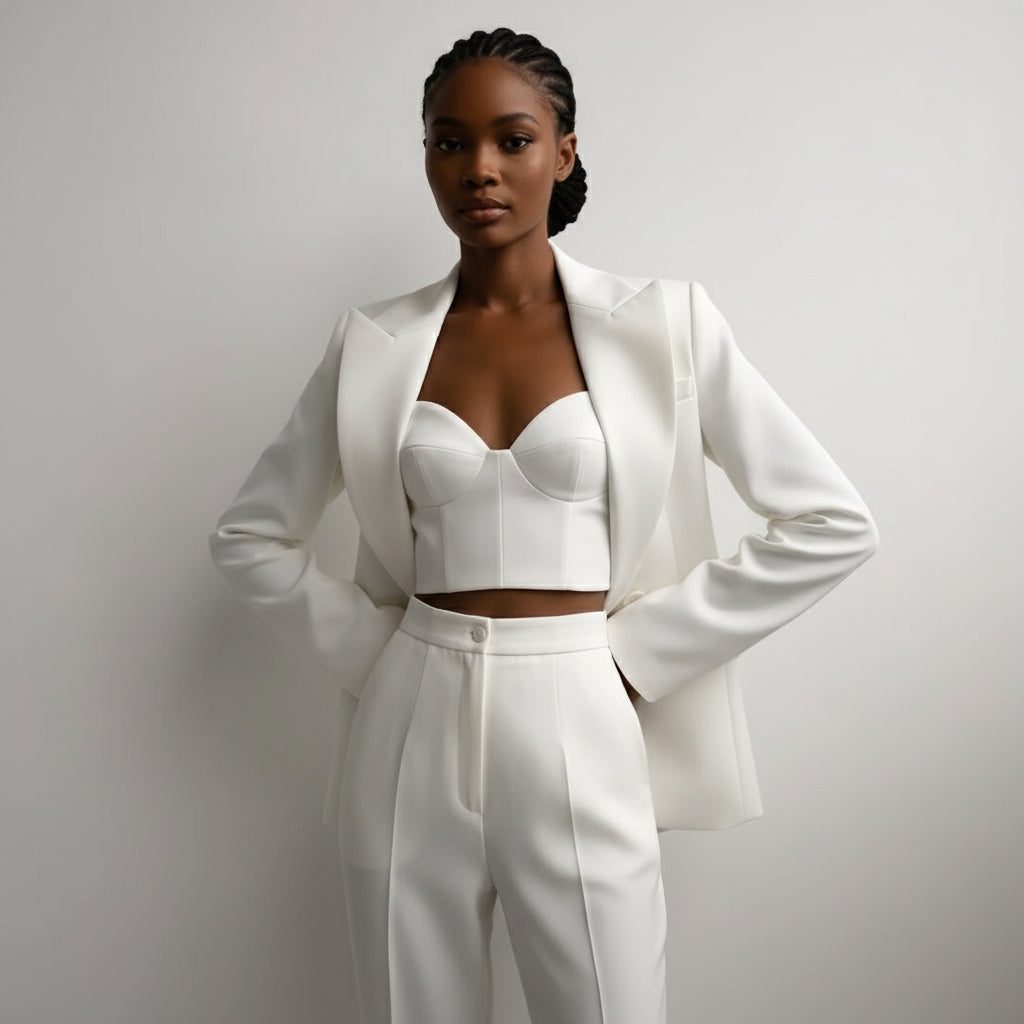 3 Pieces Fashion Women Suits