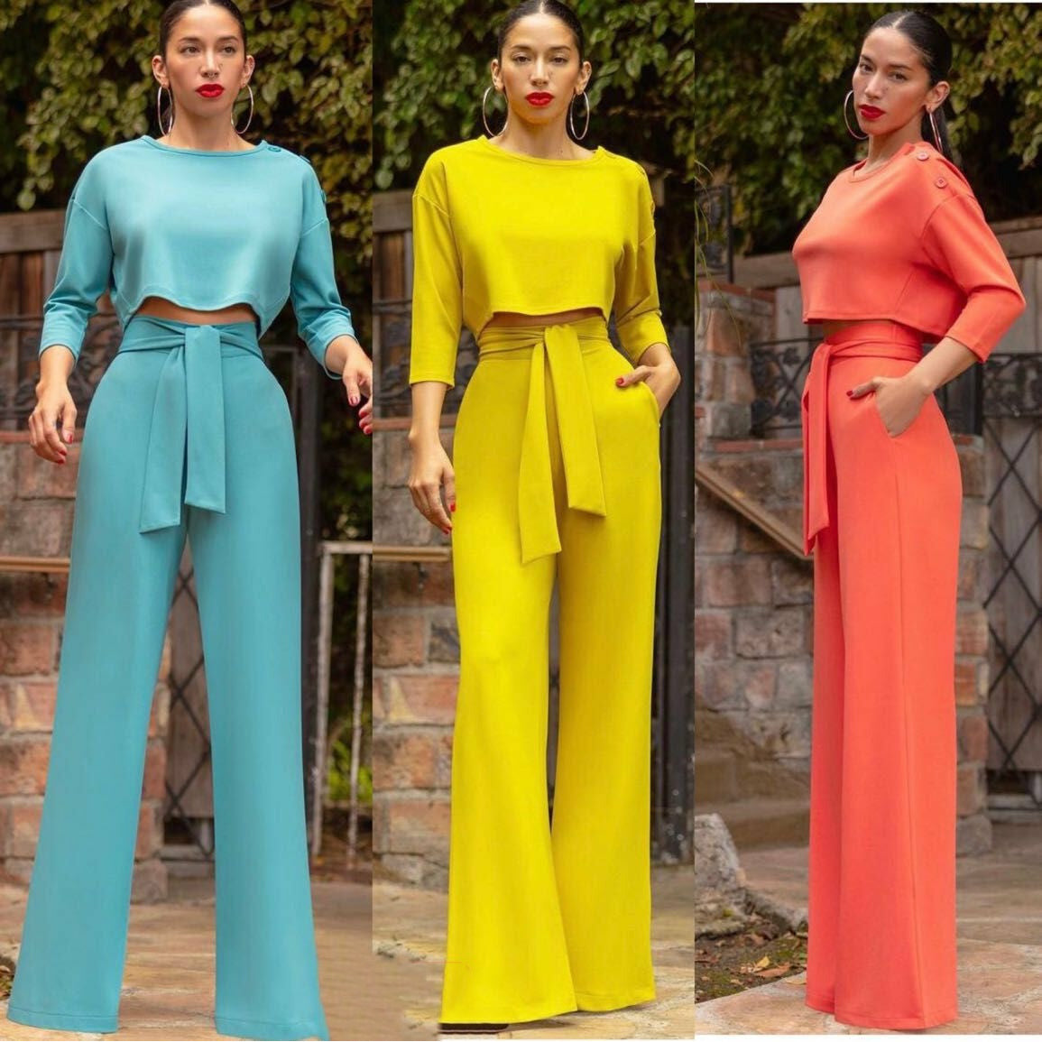 Long Sleeve Chick Elegant Two Pieces Set