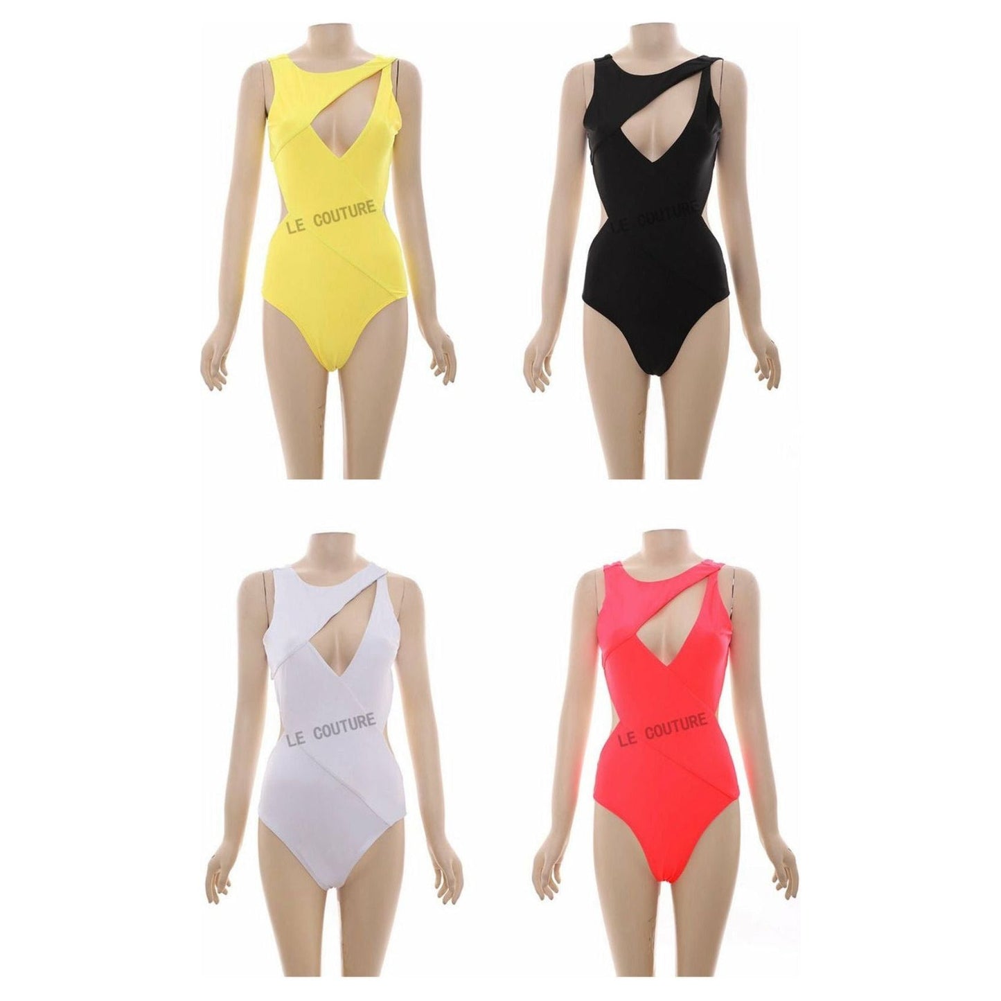 High Neck One Piece Bikini