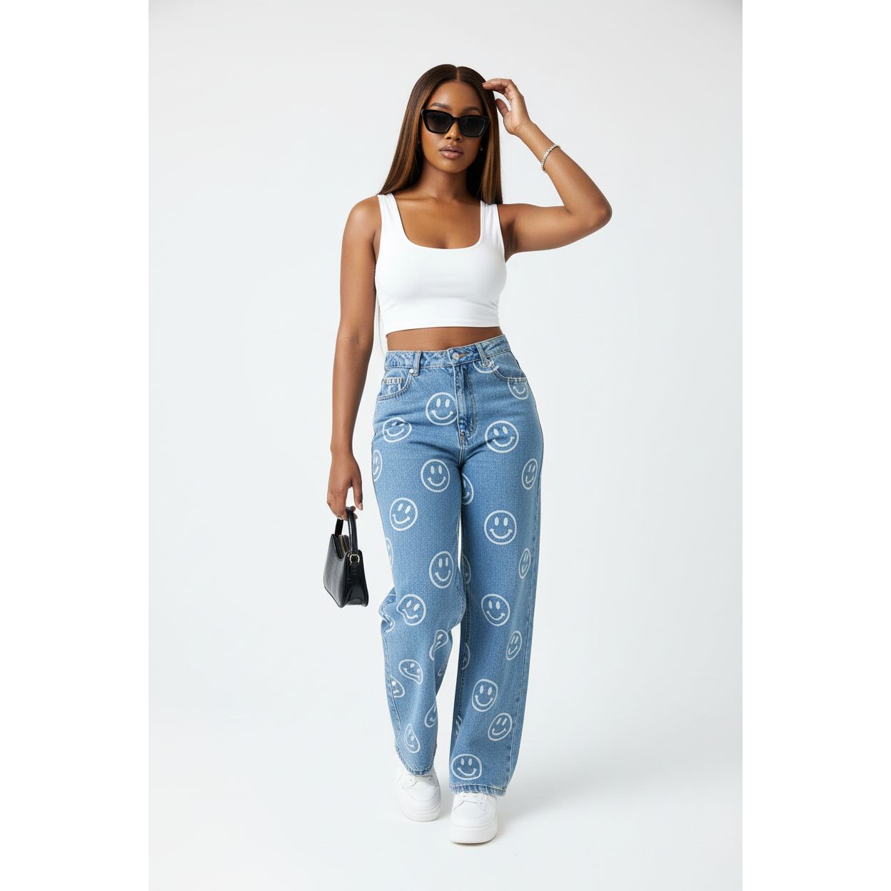 Smile Boyfriend Jeans