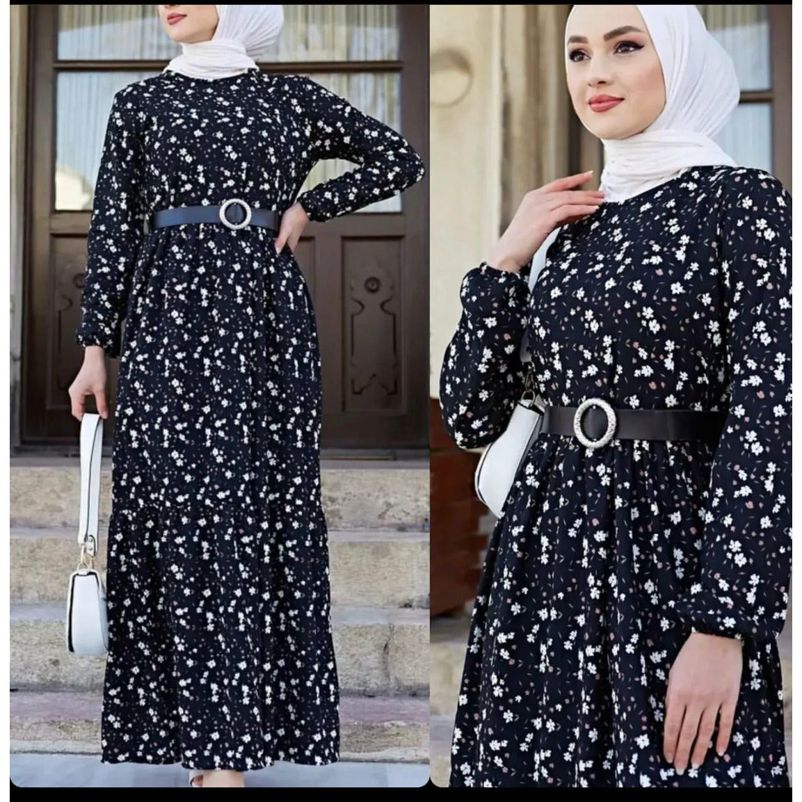 Floral Print Maxi Dress