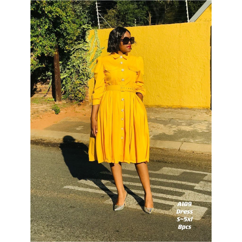 Button Up Shirt Dress