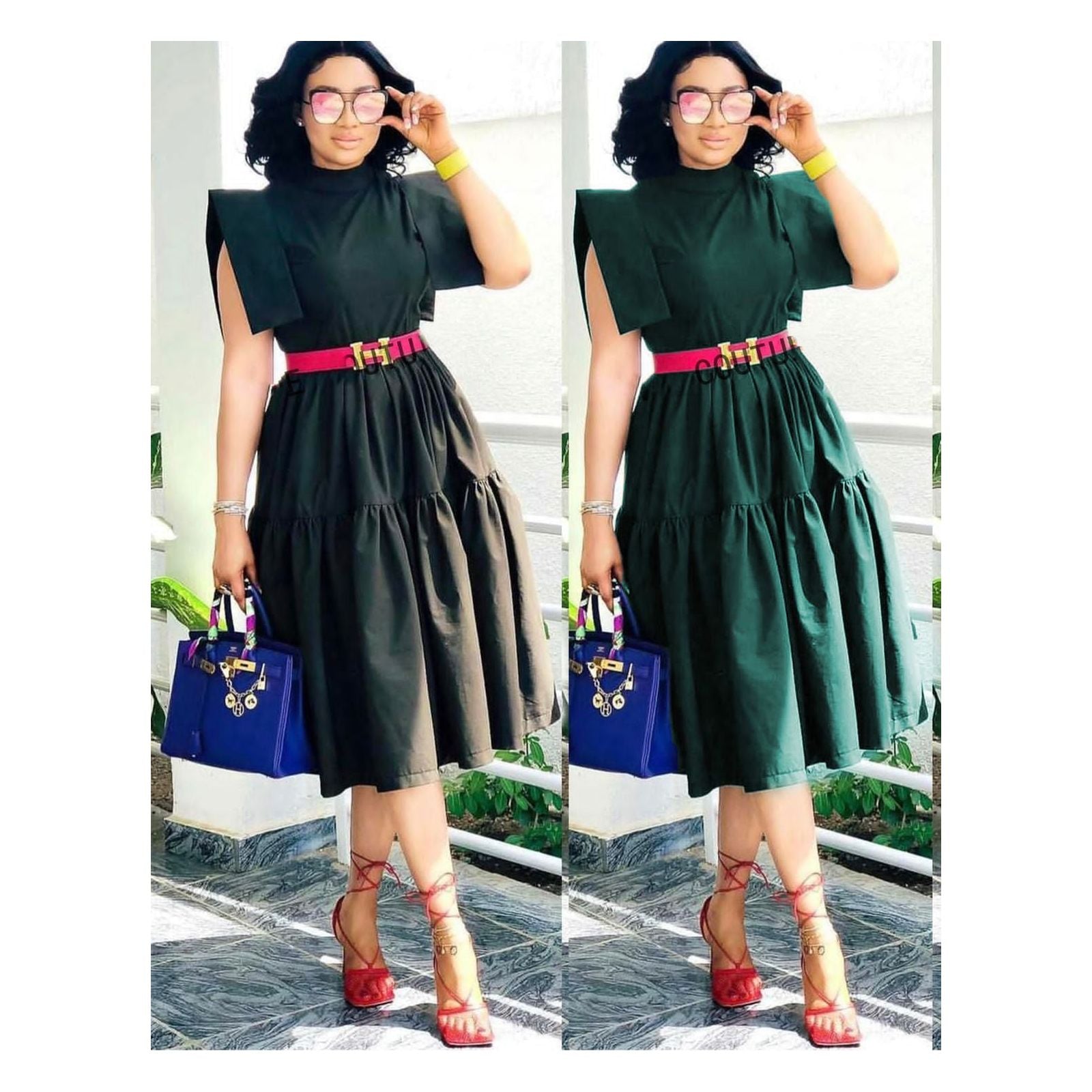 Sleeveless Midi Dress
