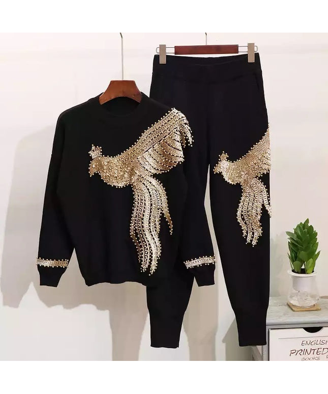 Knitted Tracksuit Set