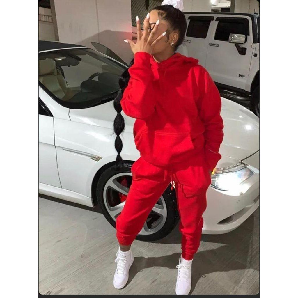 Two Piece Joggers Tracksuit Set