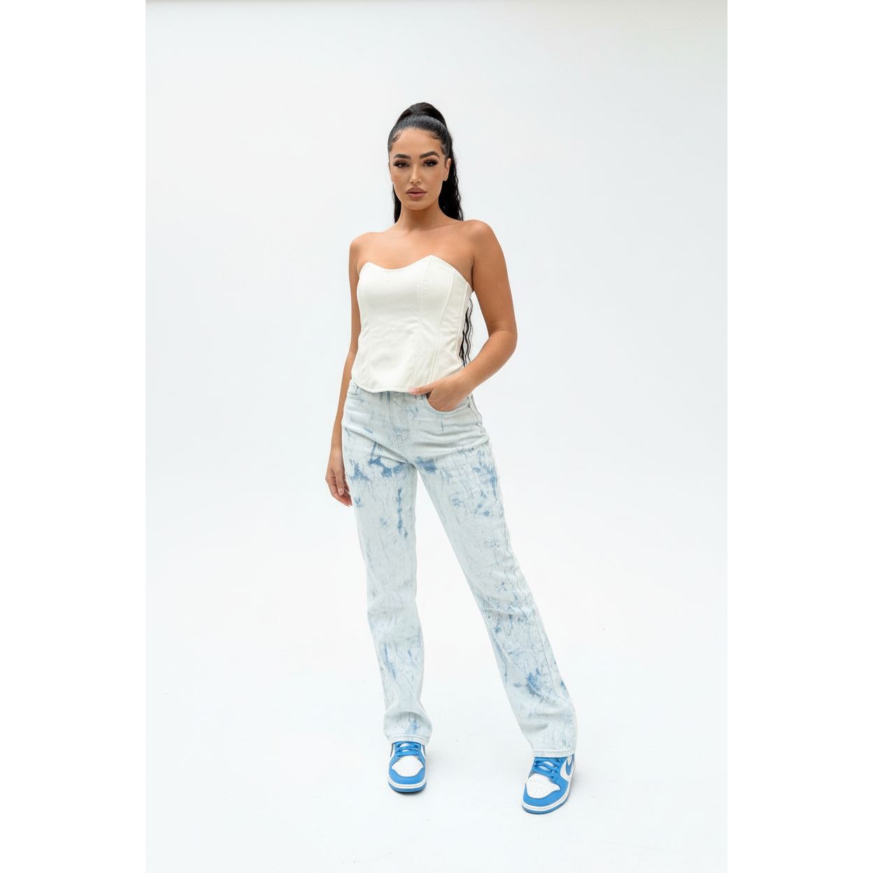 Straight Leg Boyfriend Jeans