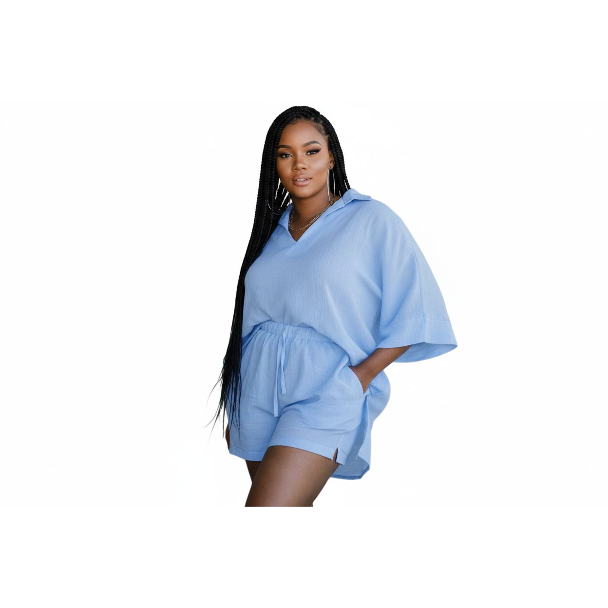 Long Sleeve Top & Short Set