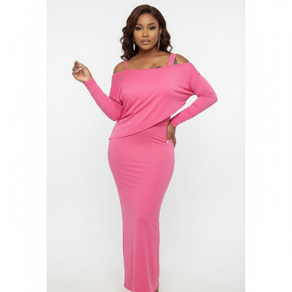 Round Neck Long Sleeve Set