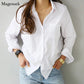Long Sleeve Cotton White Shirt