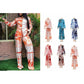 Tie Dye Print Twin Set