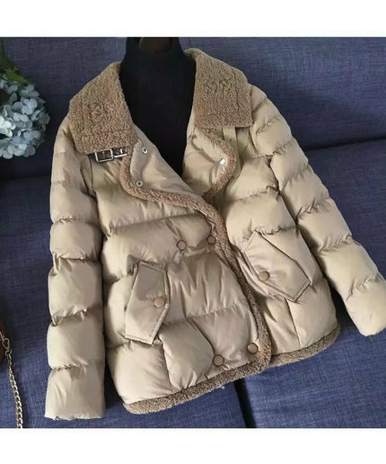 Thickened Warm Short Cotton Puff Jacket