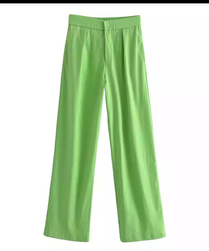Candy Color Straight Pants