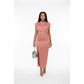 Elegant Slit High Sleeveless Dress