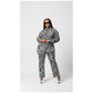 Zebra Print Casual Set