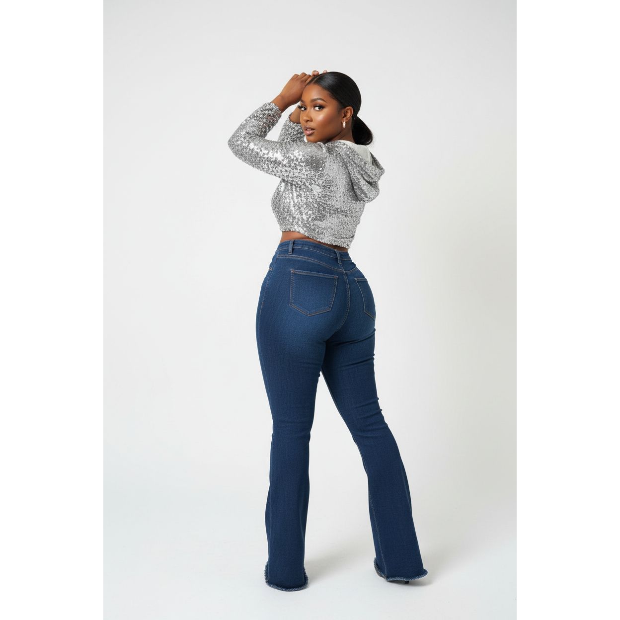 Bellbottom High Waisted Jeans