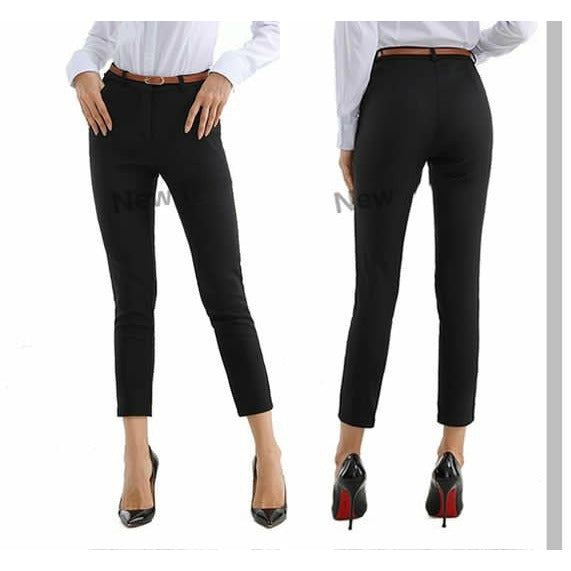 Mens Slim Fit Business Dress Pants Ankle Length Summer Formal Suit Mens  Smart Casual Trousers In Black, White, And Blue 2019 From Imeav, $31.82 |  DHgate.Com