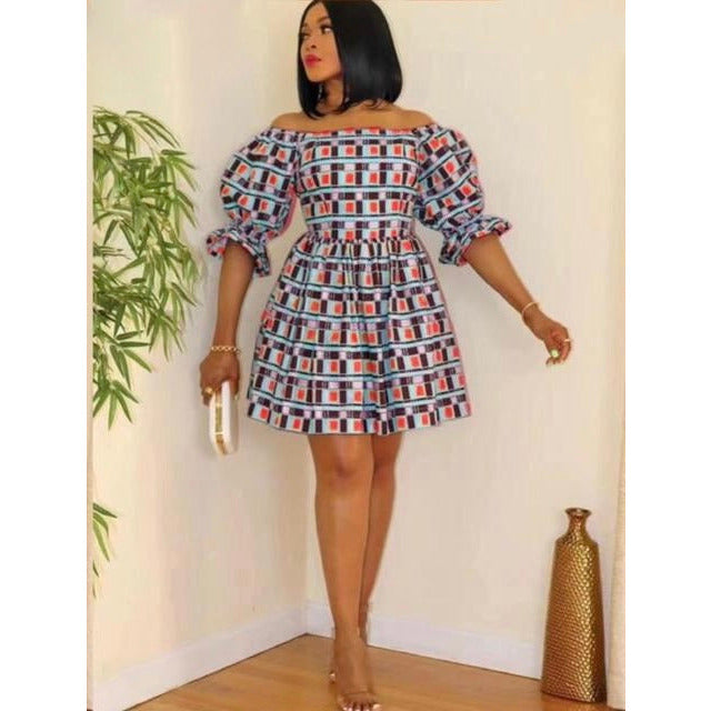 Off Shoulder Mini Dress