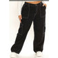Low Rise Pocket Straight Leg Trousers Streetwear