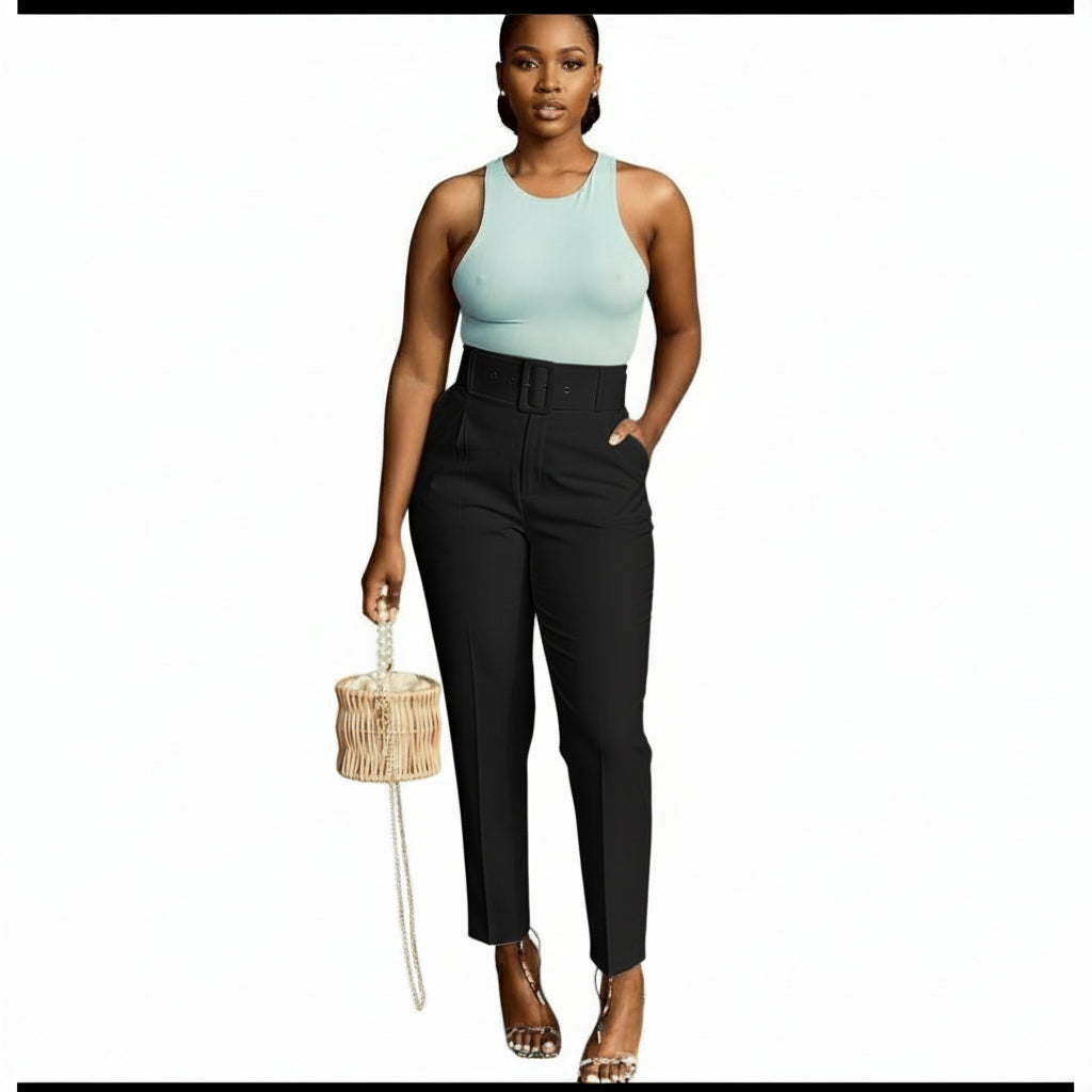 High Waisted skinny formal pants
