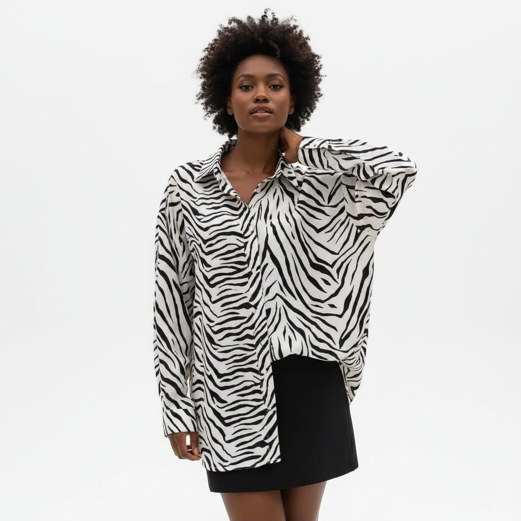 Zebra Print Shirt