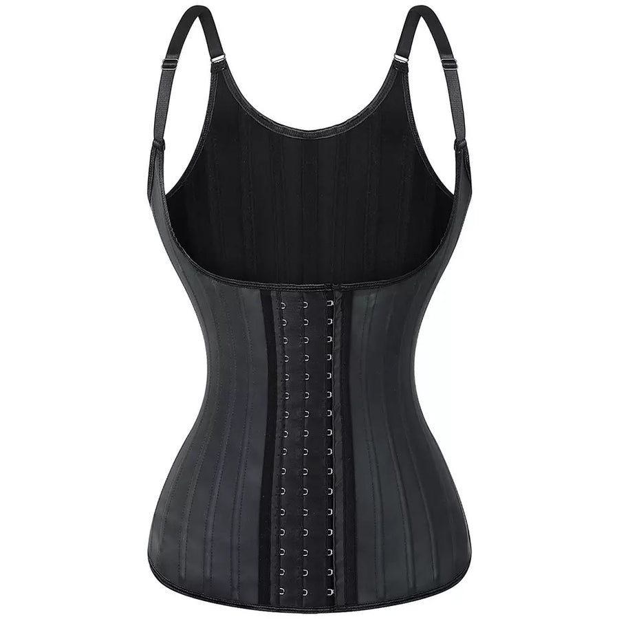 25 Steel Bone Latex Vest Waist Trainer – Plus Size Shapewear