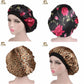 Satin Silk Bonnet Soft Satin Night Sleep Hat