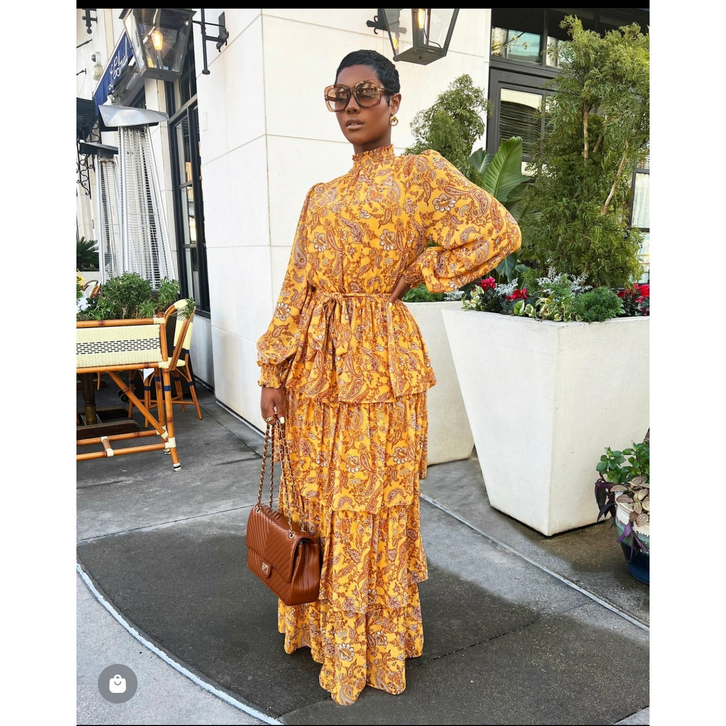 Long Sleeve Floral Maxi Dress – YELLOW SUB TRADING