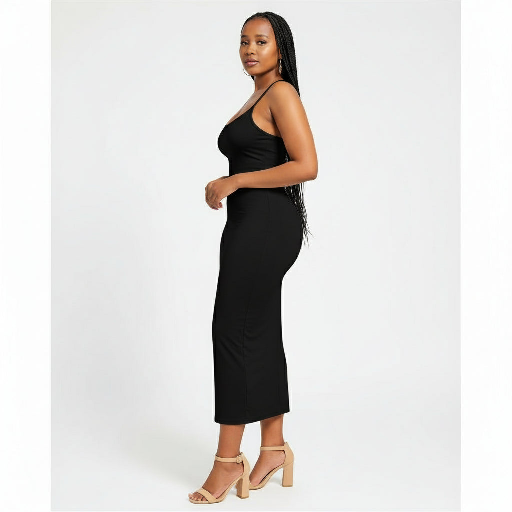 Sleeveless Bodycon Long Dress