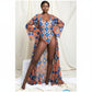 Multicolor Print Swimwears Set