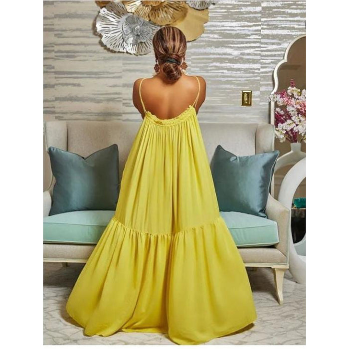 Sleeveless Maxi Dress — YELLOW SUB TRADING