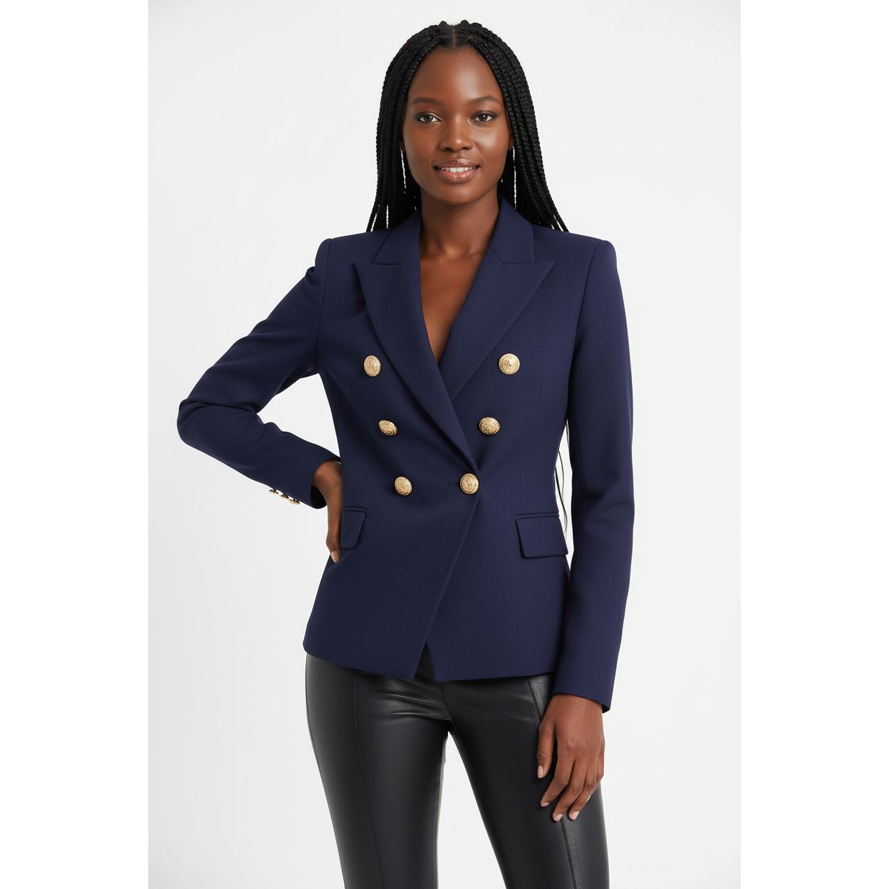 Double Breasted Blazer Jacket