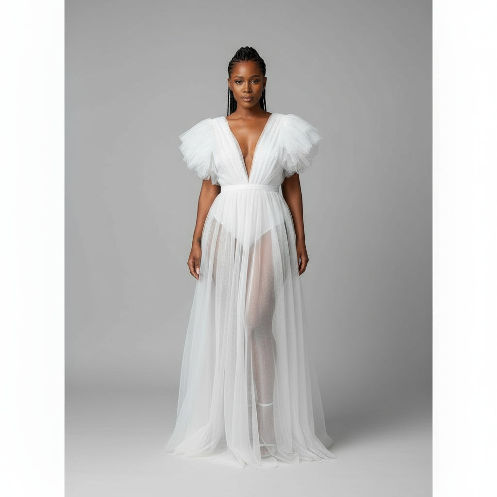 See Through Party Swimming Dress