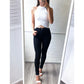 Plus-Size High Waisted Black skinny Jeans