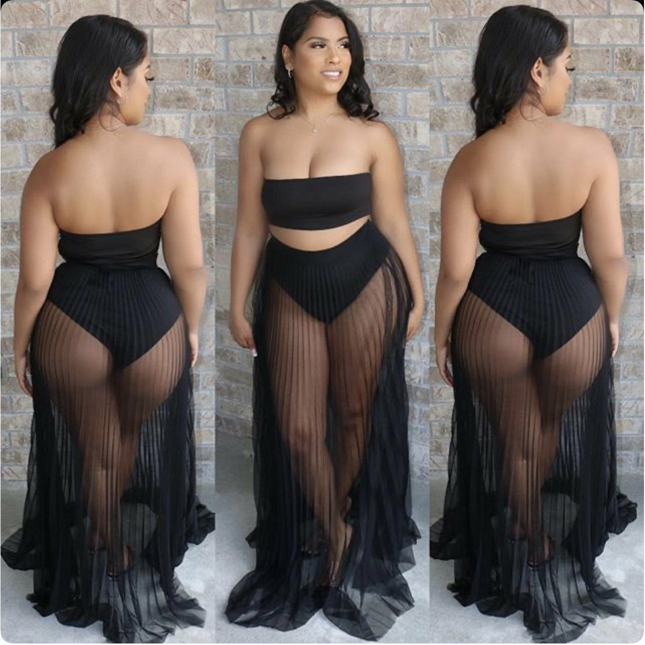 Sexy Mesh See Through Matching Sets