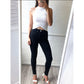 Plus-Size High Waisted Black skinny Jeans
