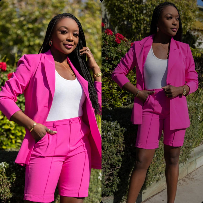 Boss Lady Short Formal Suits — YELLOW SUB TRADING