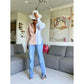 Color block long sleeve shirt