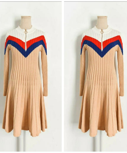 Ribbed Sweater Dress