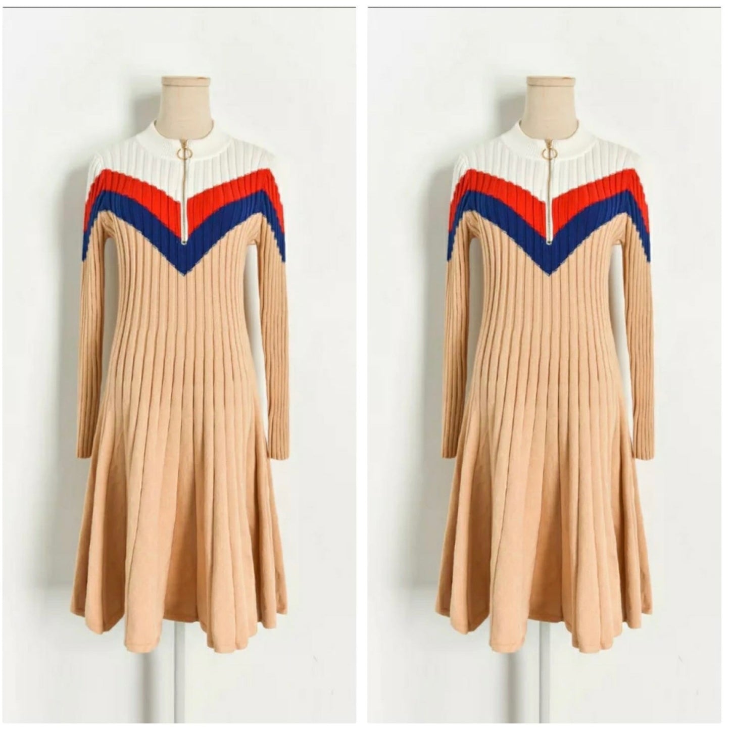 Ribbed Sweater Dress