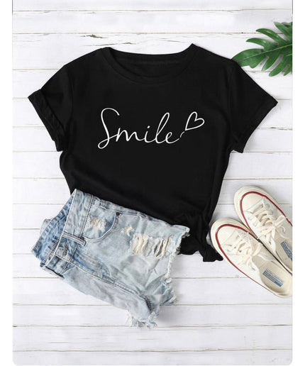 Smile Printed T-Shirt
