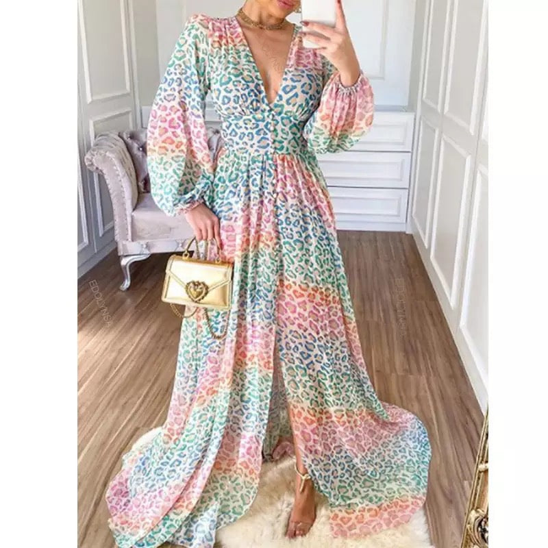 Sheryl Print Maxi Dress