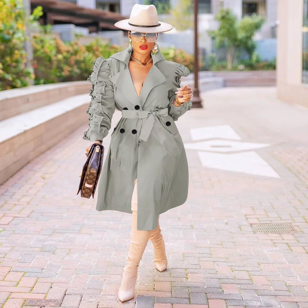 Double Breasted Trench Coat – YELLOW SUB TRADING