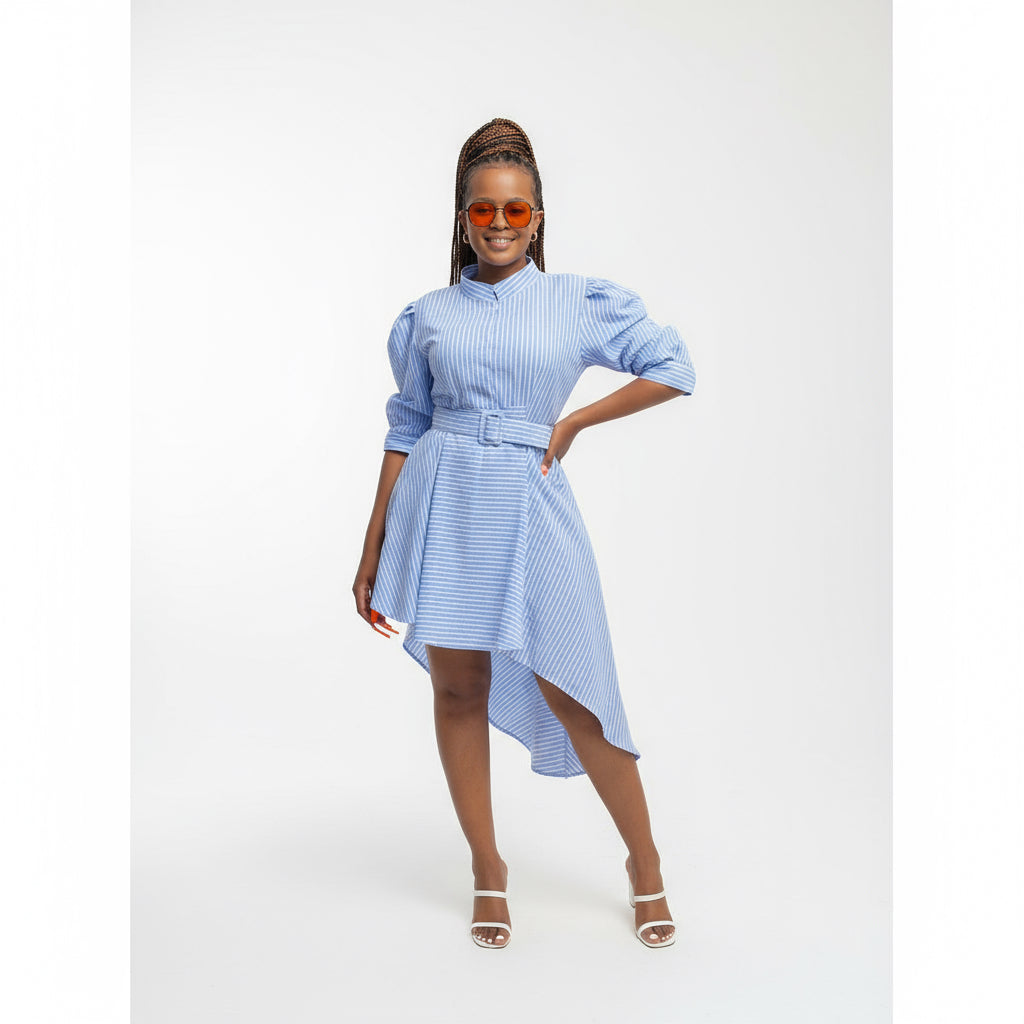 Irregular Shirt Dress