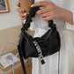 Letter Zipper Chain Shoulder Crossbody Bag
