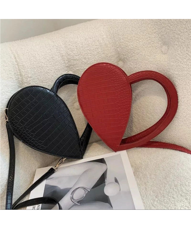 Half a Heart Crossbody Bag