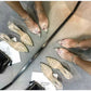 Transparent PVC Sandal Women Pointed Clear Crystal High Heel.
